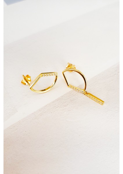 Çiftli, Asimetrik Gümüş Küpe fiyatları