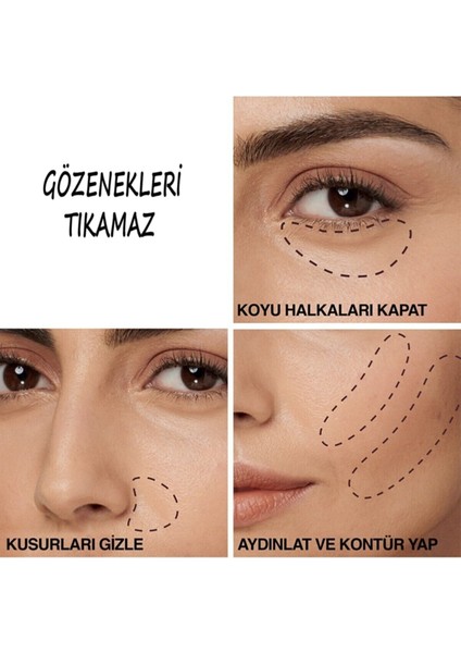 Instant Age Waterproof The Eraser Kapatıcı & Sünger Concealer