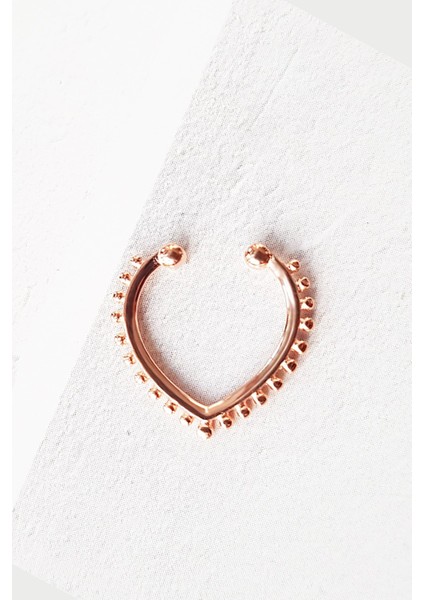 Italyan Kalplı Toplu Gümüş Kıkırdak