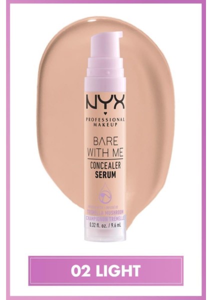 Bare With Me Kapatıcı Serum 02 Light