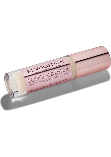 Makeup Revolution Revolution Conceal Define 16 Saat Etkili Mat Bitişli Kapatıcı No: C2* 2 Adet