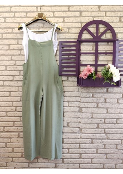 Atlet Dahil Efsane Tulum Elbise (Mint Yeşili) modelleri