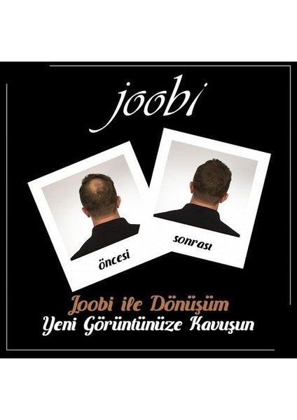 Joobı 2 Adet 28 gr Saç Tozu - Gürleştirici Saç Fiberi - Toplam 56 gr - Açık Kahve
