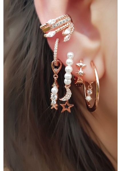 Tekli Ithal Mini Içi Gülen Figürlü Gümüş Küpe fiyatları