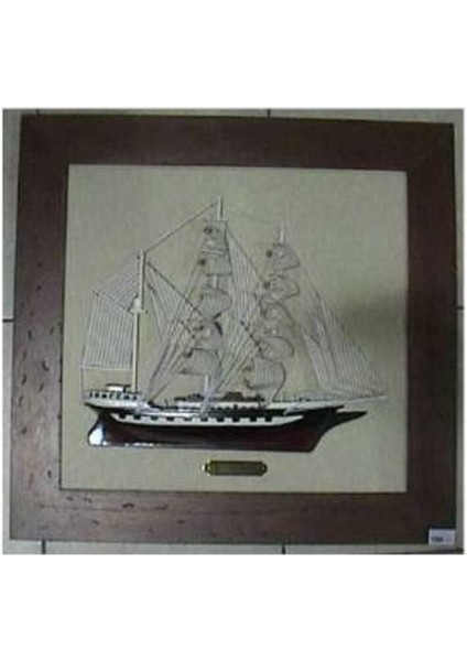 Denizcilik › Denizcilik Grubu › Marine Aksesuar-Z&a Yarım Maket Tablo 65X58X6 Cm.
