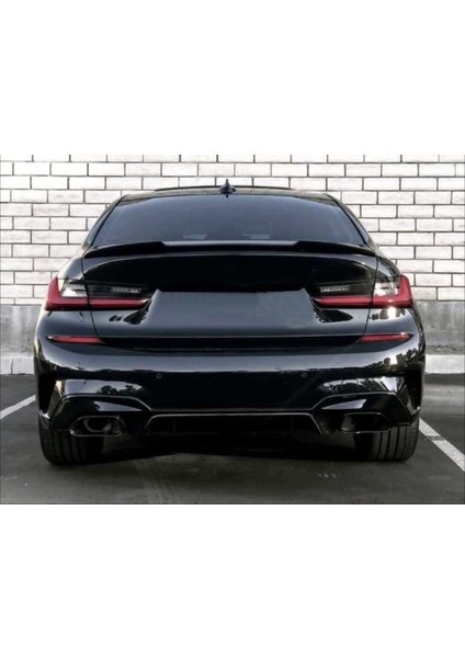 Bmw 3 Serısı G20 2019+ M4 Spoiler - Piano Black (Parlak Siyah) fırsatları