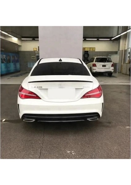 Mercedes W117 Cla 2013-2019 Spoiler - Piano Black (Parlak Siyah)