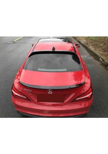 Mercedes W117 Cla 2013-2019 Spoiler - Piano Black (Parlak Siyah) modelleri