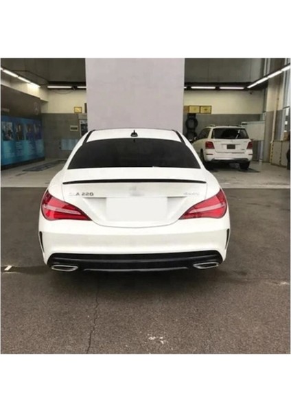 Mercedes W117 Cla 2013-2019 Spoiler - Piano Black (Parlak Siyah) indirimleri