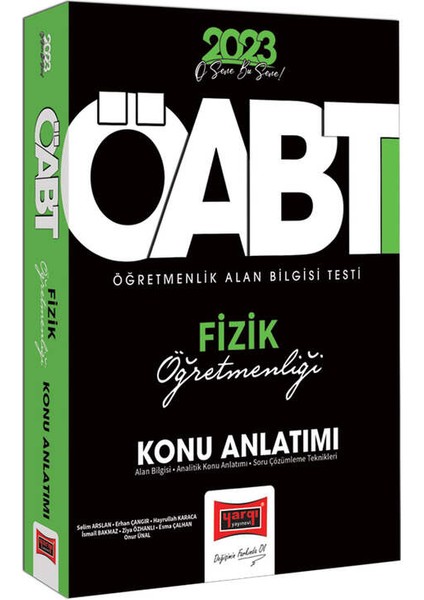 2023 KPSS ÖABT Fizik Öğretmenliği Konu Anlatımı