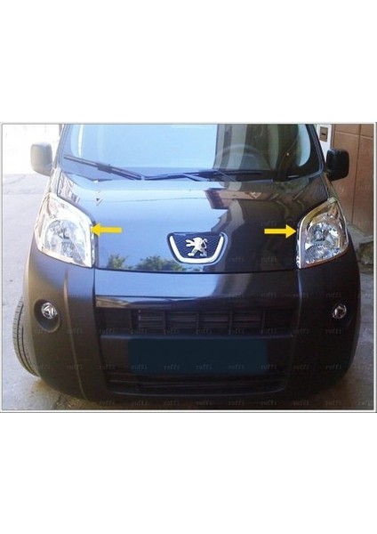 Fiat Fiorino Krom Far Çerçevesi 2 Parça 2008 ve Üzeri P.çelik