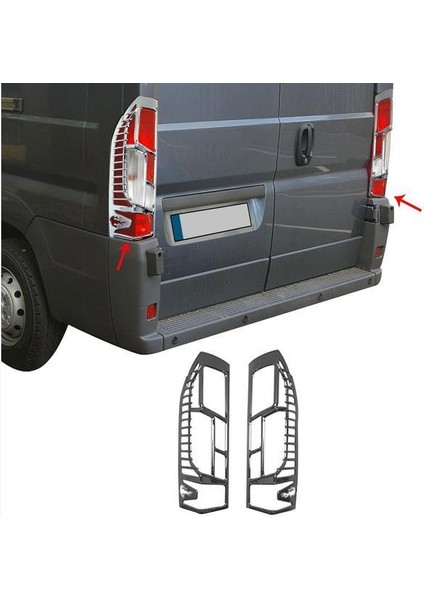 Fiat Ducato Abs Krom Stop Çerçevesi 2 Prç. 2015 ve Sonrası