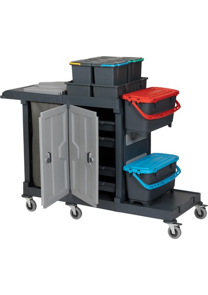 Özerkan Plastik Alfacart Temizlik Arabası, AC2159