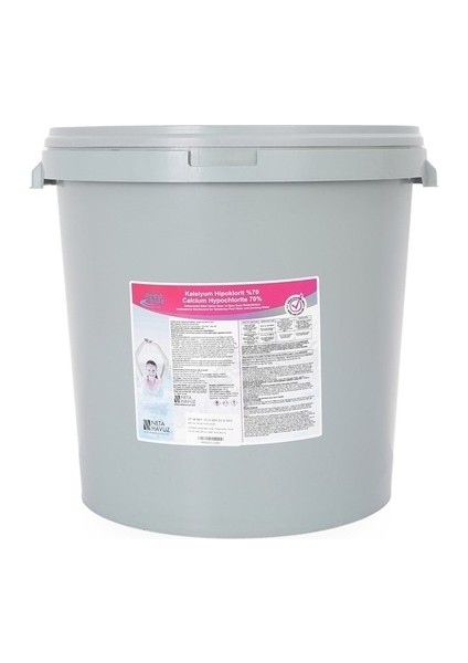 25 kg Kalsiyum Hipoklorit Granül % 70 Stabilizörsüz - Calsium Hypochlorite-Toptancıyızbiz