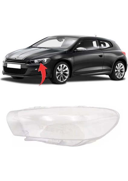 Vw Scirocco Sol Far Camı Xenon 2015 Sonrası 1K8941753K