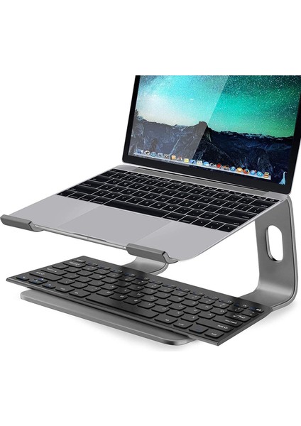 M5 Alüminyum Ergonomik Macbook Bilgisayar Standı Space Gray