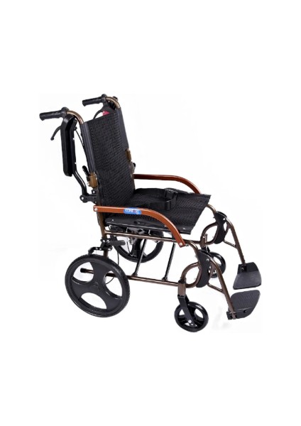 GK863LABJ-12 Jet Black Transfer Alüminyum Tekerlekli Sandalye fiyatları