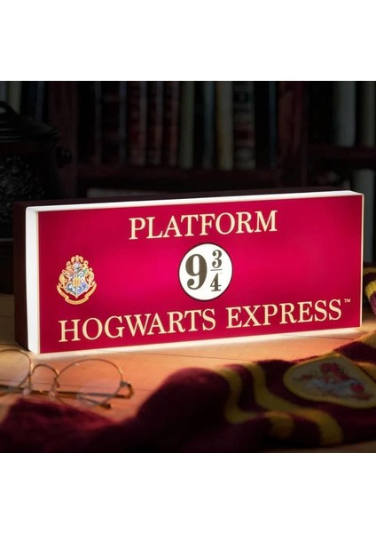 Harry Potter Hogwarts Express Logo Işık