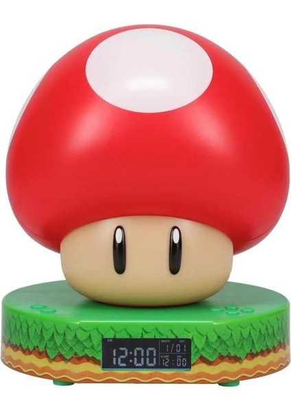 Super Mario Mushroom Digital Saat Alarm