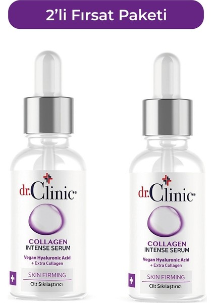 Yoğun Kolajenli Cilt Sıkılaştırıcı 2'li Serum