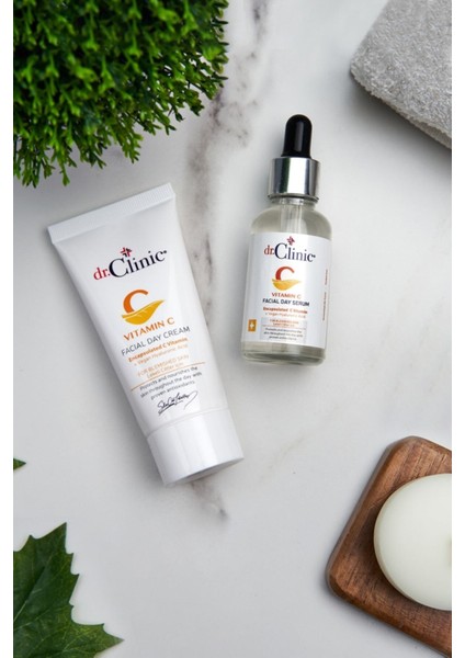 C Vitamin Cilt Bakım Seti (C Vitamin Krem C Serum)