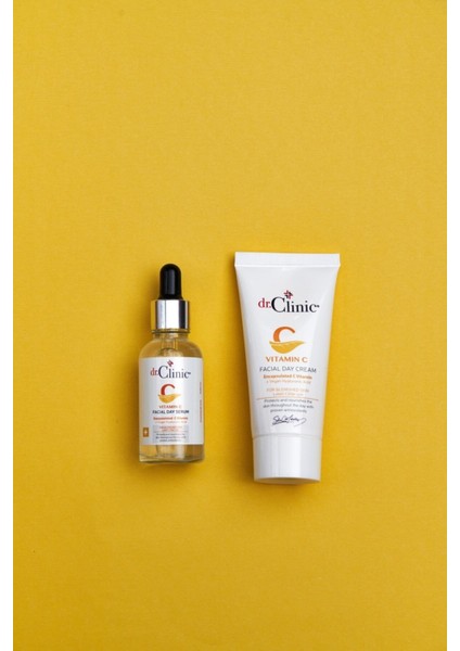 C Vitamin Cilt Bakım Seti (C Vitamin Krem C Serum)