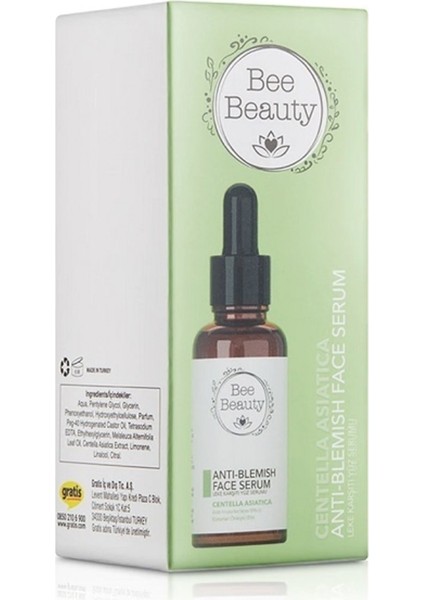 Centella Asia Leke Karşıtı Yüz Serumu 30 ml