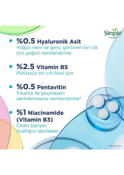 Booster Serum %3 Hyaluronik Asit + B5 Vitamini Derinlemesine Cilt Nemlendirme 30 ml