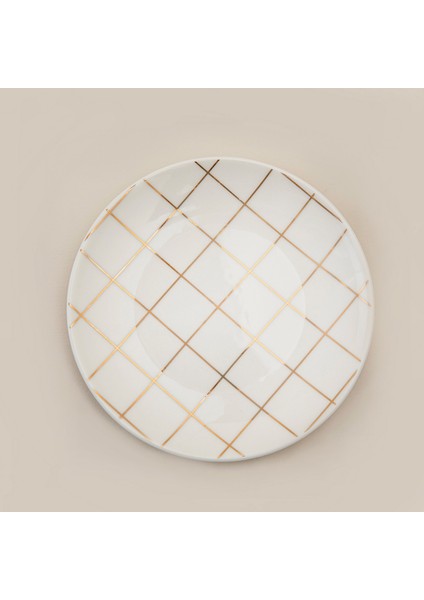 Tartan Gold Pasta Tabağı 19 cm Standart