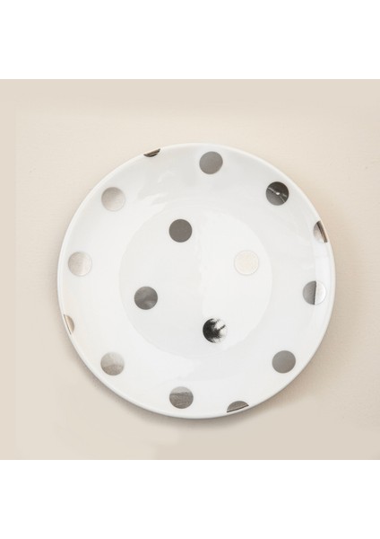 Lunares Silver Pasta Tabağı 19 cm Standart