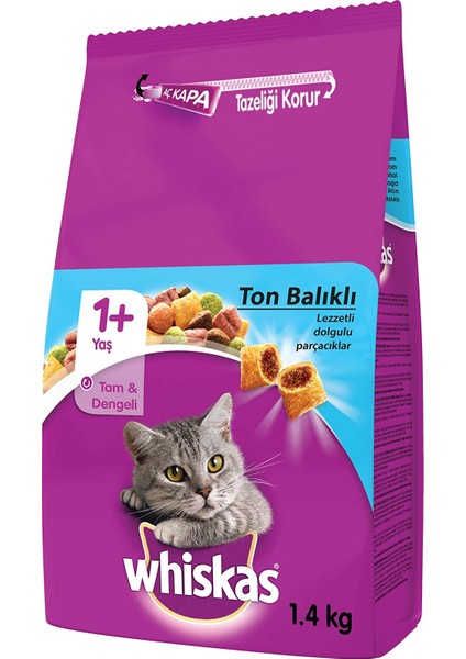 Ton Balıklı Kuru Kedi Maması, 1.4 kg