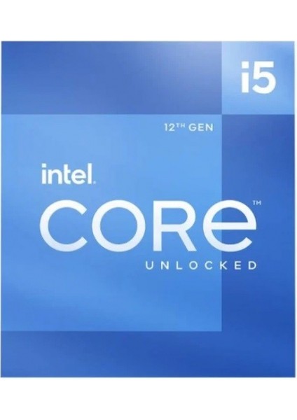 Core i5 12600K 3,7 GHz 20 MB Cache 1700 Pin İşlemci