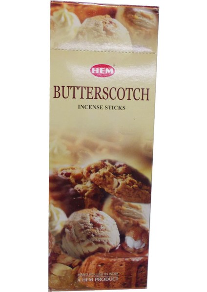 Karamela Kokulu 20 Çubuk Tütsü - Butterscotch