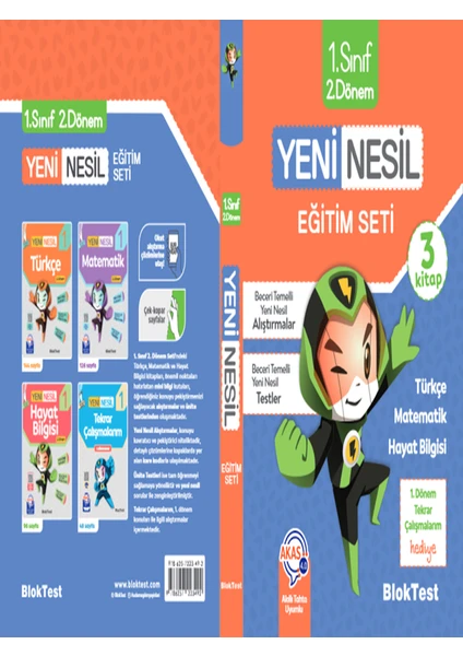 Tudem Yayınları 1. Sınıf2 Dönem Yeni Nesileğitim Seti