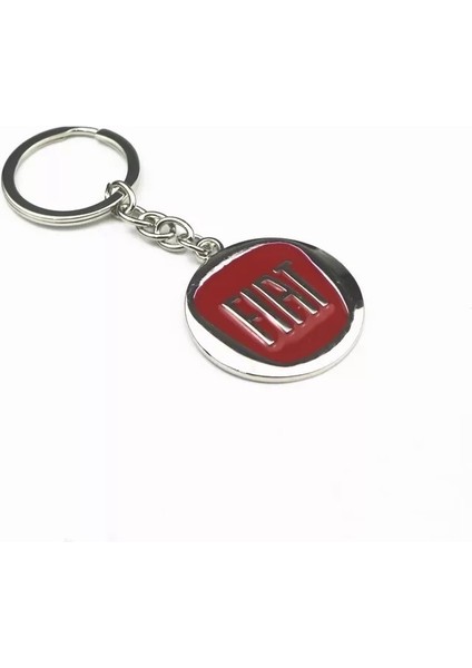 Fiat Logolu Uzun Metal Anahtarlık
