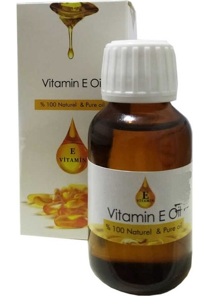 Saf E Vitamini Yağı 50 ml Saç ve Cilt Bakım