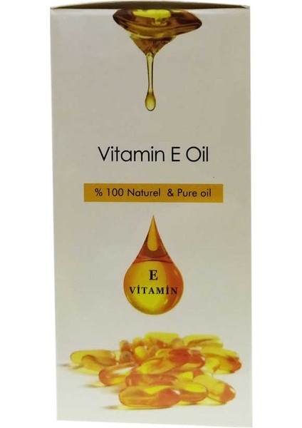 Saf E Vitamini Yağı 50 ml Saç ve Cilt Bakım