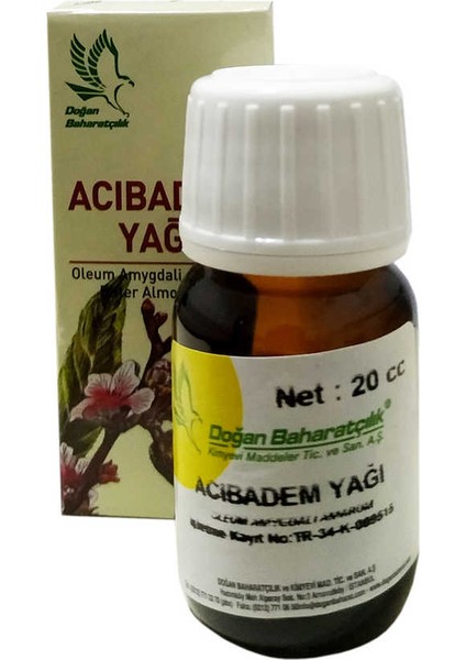 Doğan Baharatçılık Acı Badem Yağı 20 ml