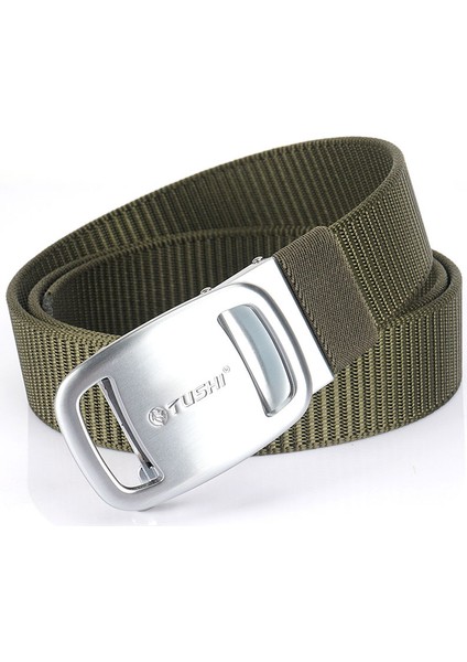 Erkek Gündelik Tokalı Naylon Otomatik Kemer (Yurt Dışından)