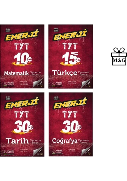 TYT Enerji Matematik Türkçe Tarih ve Coğrafya Deneme