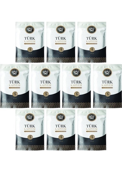 Türk Kahvesi Seti 10 x 100 gr