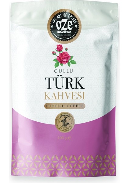 3'Lü Aromalı Türk Kahve Seti /Dağ Çilekli-Güllü-Fındıklı