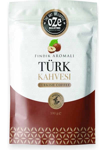 3'Lü Aromalı Türk Kahve Seti /Dağ Çilekli-Güllü-Fındıklı