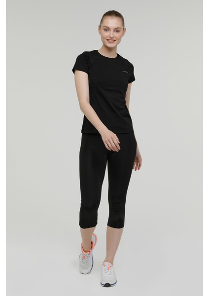 W-CT122 Basıc C Neck T-Sh Siyah Kadın Kısa Kol T-Shirt modelleri