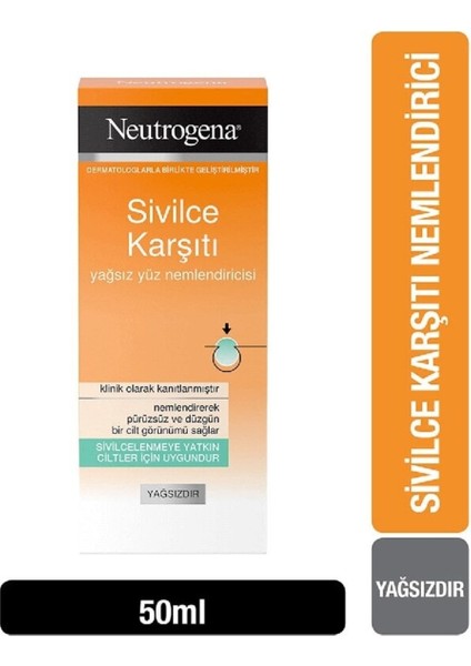 Yağsız Yüz Nemlendirici 50 ml