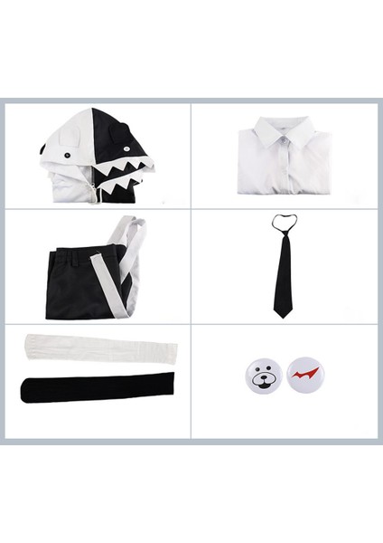 Monokuma Cosplay Kostüm (Yurt Dışından)