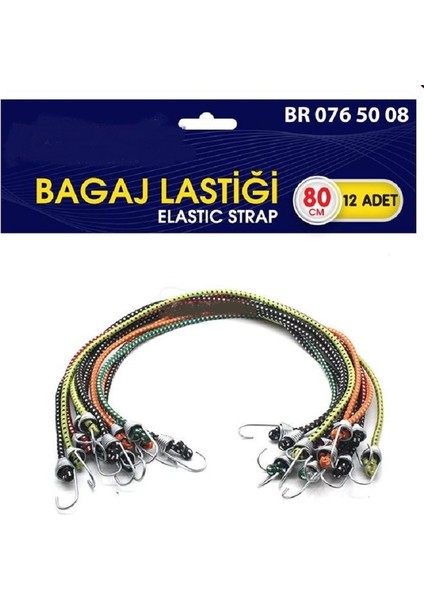 Bagaj Ahtapot Lastik 12LI Set 80>180CM1.KALITE