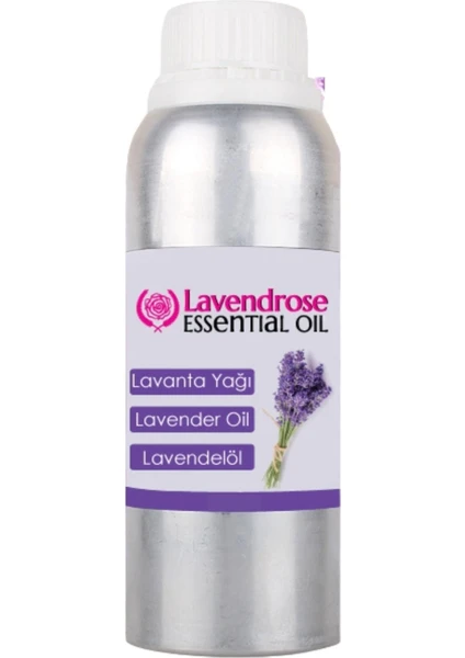 Lavanta Yağı 1 Litre - Lavender Oil 1 Lt - %100 Doğal Saf Uçucu Yağ