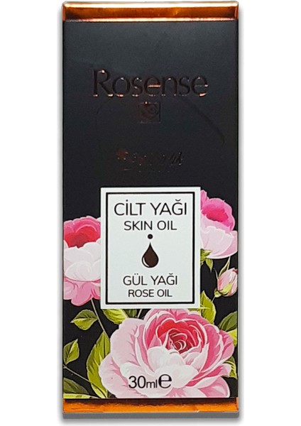 2 Adet Gül Yağı 30 ml Cilt Bakım Yağı