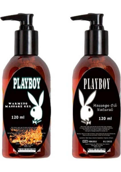 Massage Oil Warming And Natural 120 ml Isıtıcılı ve Kokusuz Vücut Masaj Yağı